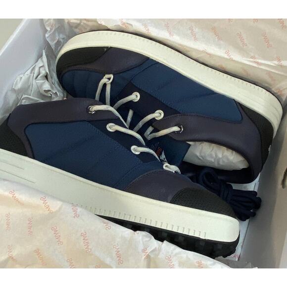 Swims Snow Runner Low Shoes Sneakers Trainers Navy/Black Men\'s Size 13 NEW NIB5 main image 6